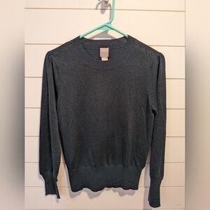 H&M Women's Olive Green Knit Sweater
